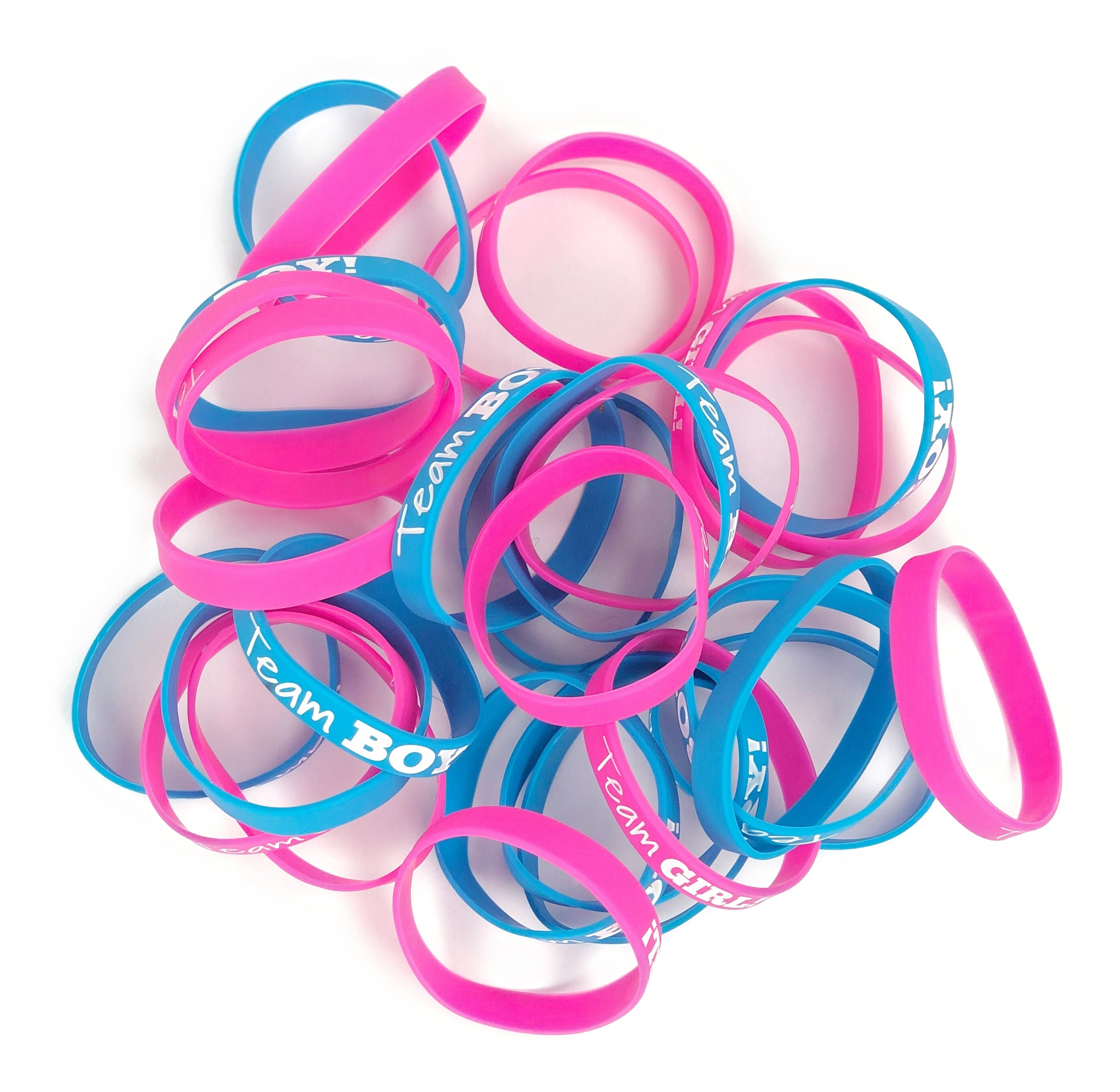 Baby Gender Reveal Party Wristbands