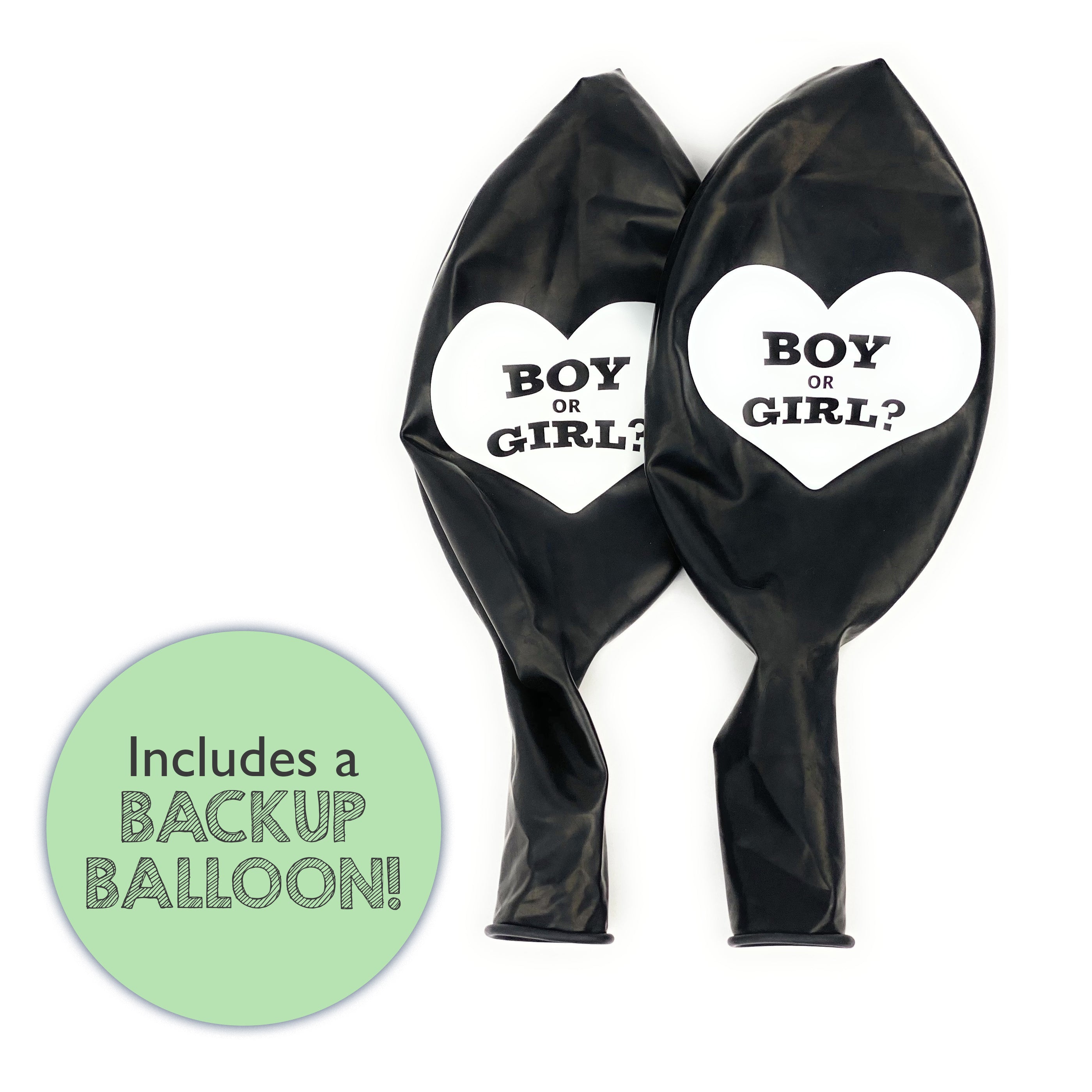 Baby Gender Reveal Balloon Giant 36 Inch Reveal Kit